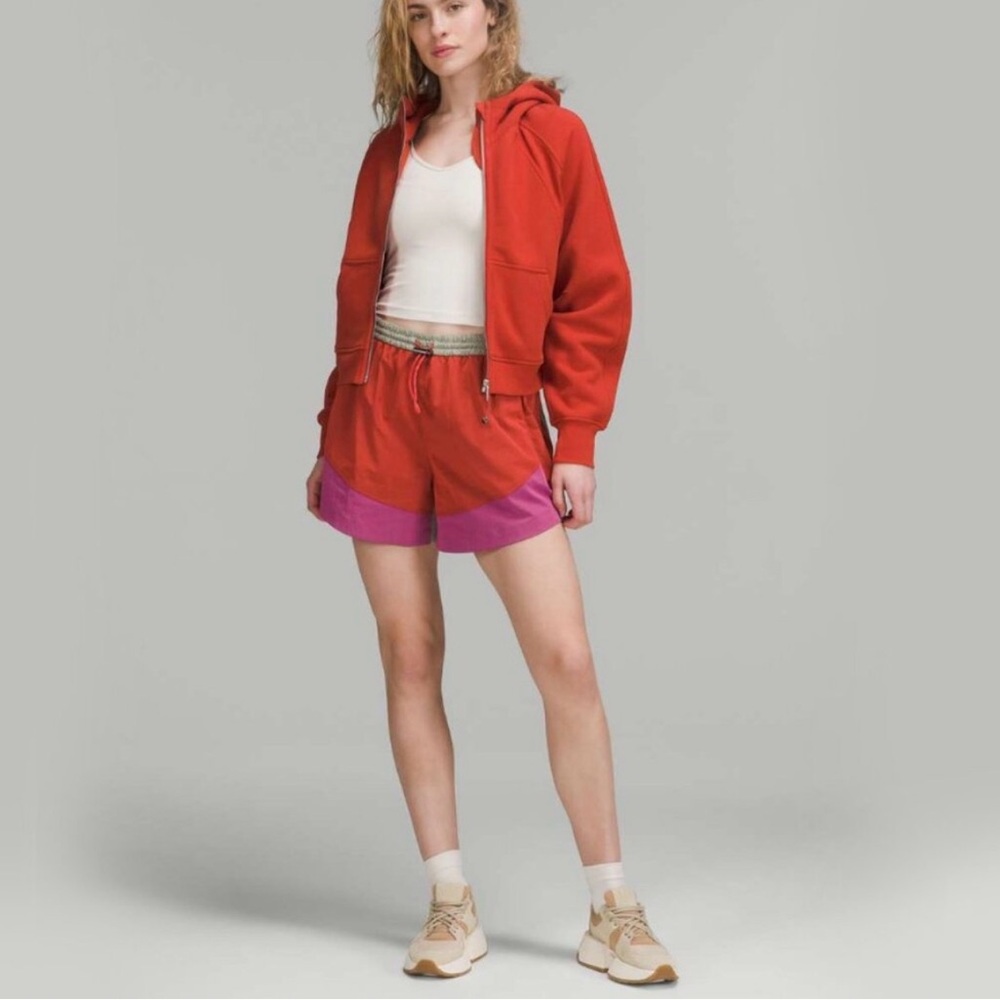 Red and Pink Women's Shorts